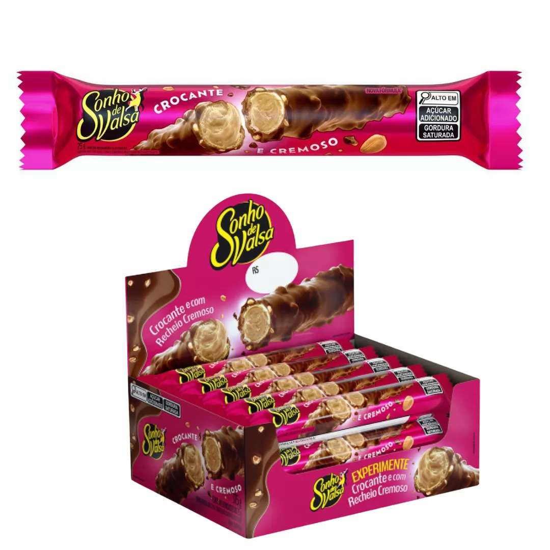 WAFFER RECH SONHO DE VALSA 25GR