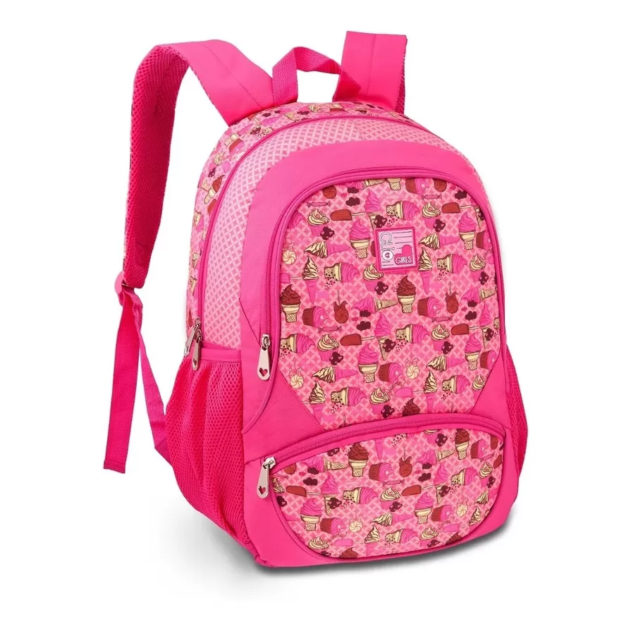 MOCHILA P/NOTEBOOK FEMININA ROSA