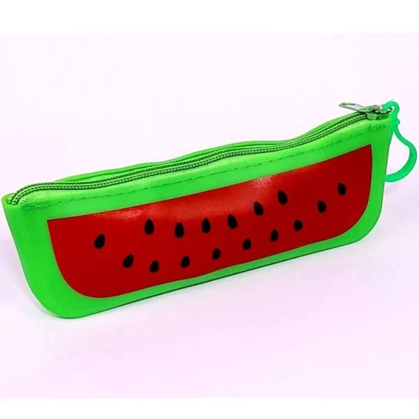 ESTOJO SILICONE JUVENIL FEMININO FRUTAS SORTIDAS