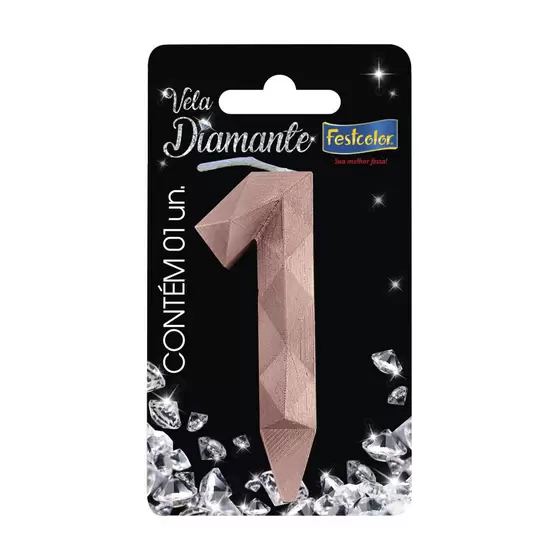 VELA DIAMANTE ROSE GOLD N 1