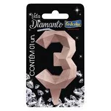 VELA DIAMANTE ROSE GOLD N 3