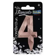 VELA DIAMANTE ROSE GOLD N 4