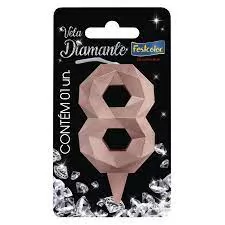 VELA DIAMANTE ROSE GOLD N 8