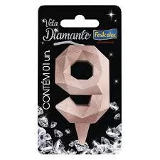 VELA DIAMANTE ROSE GOLD N 9