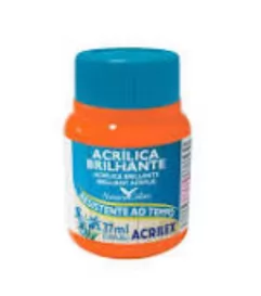TINTA ACRILICA BRILHANTE 37ML LARANJA