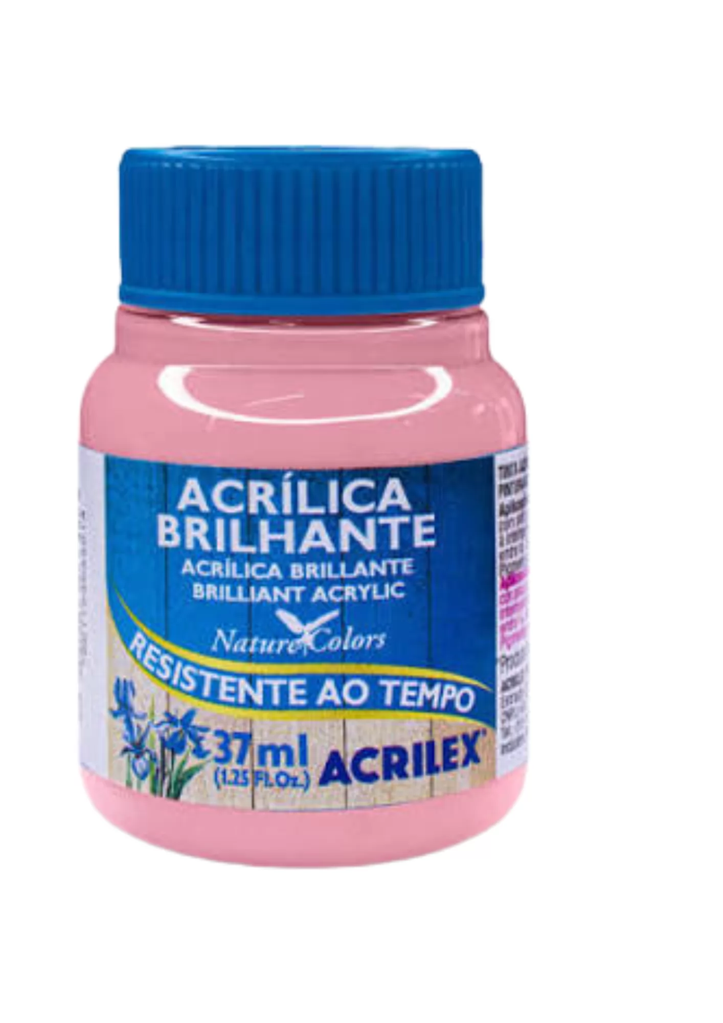TINTA ACRILICA BRILHANTE 37ML ROSA