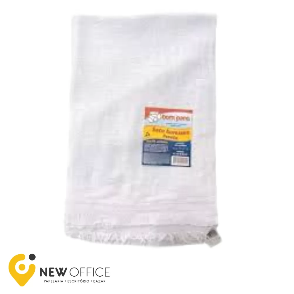 SACA ALVEJADA 100% ALGODAO 41X68CM SANTA RITA - BOM PANO UN
