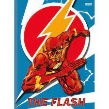 CADERNO BROCHURA 1/4 80F THE FLASH