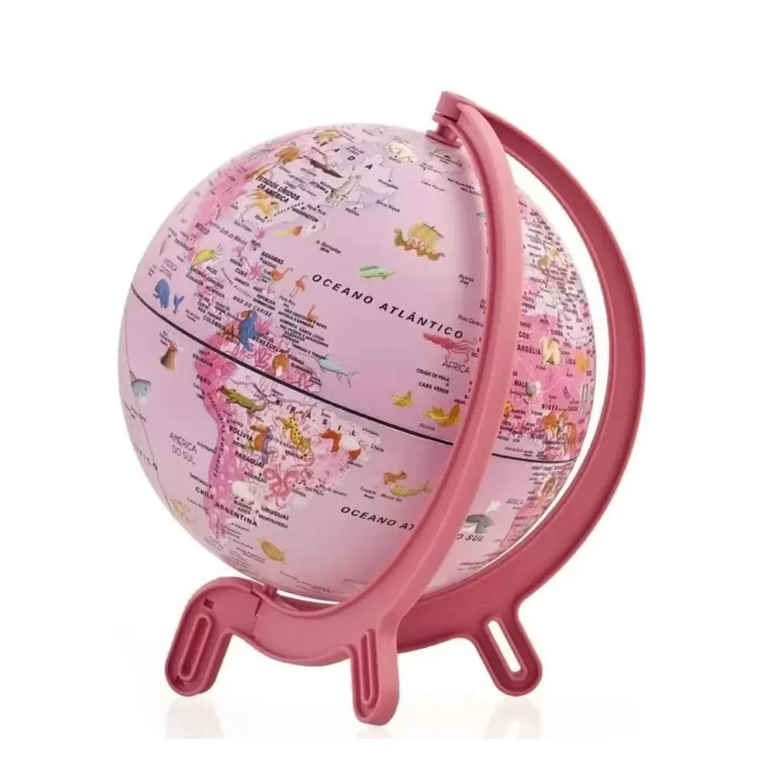 GLOBO 16CM GIACOMINO PINK ZOO