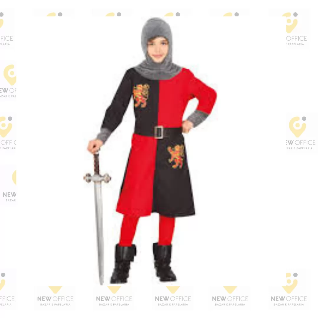 FANTASIA INFANTIL CAVALEIRO MEDIEVAL G