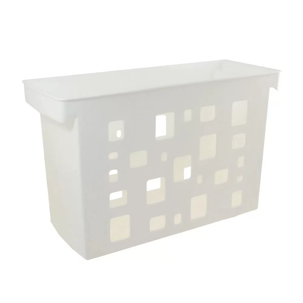CAIXA  ARQUIVO DELLOCOLOR CRISTAL SEM PASTA SUSPENSA