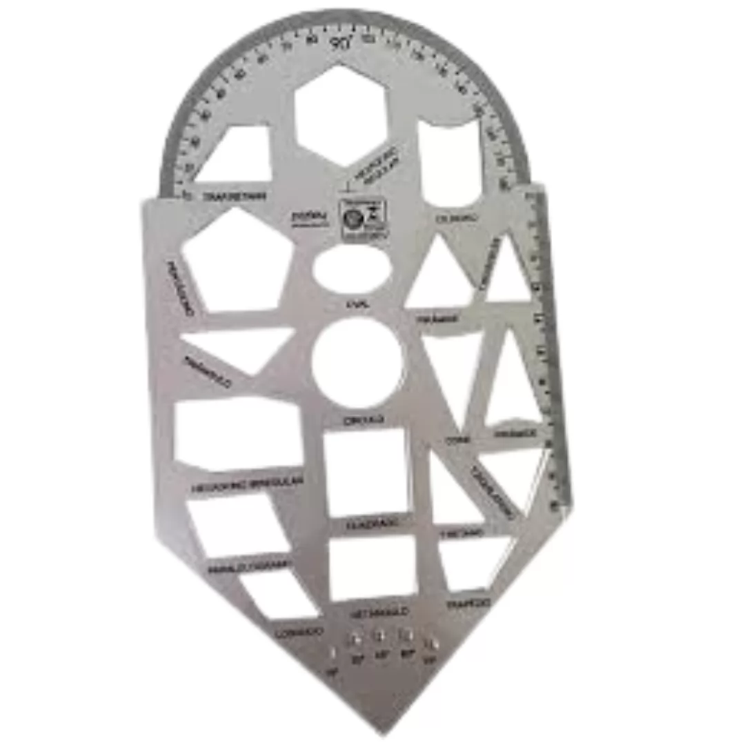 GABARITO PARA GEOMETRIA CRISTAL