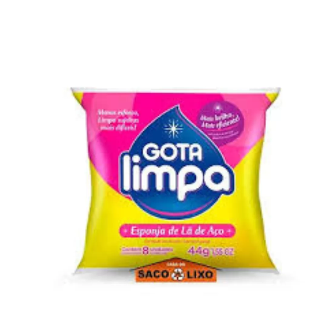 ESPONJA DE LA DE ACO GOTA LIMPA