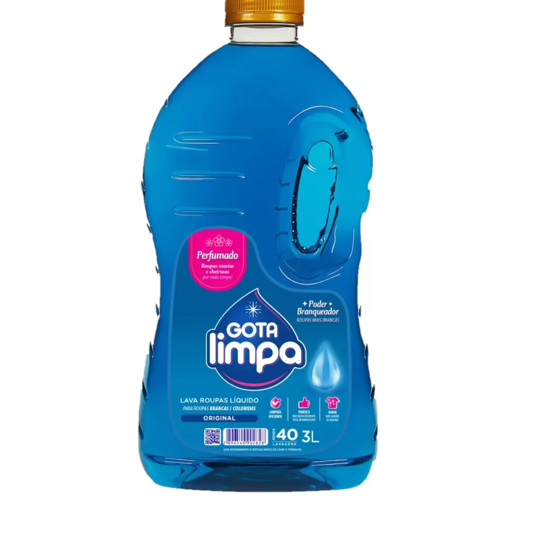 LAVA ROUPAS LIQUIDO GOTA LIMPA  5 LITROS - ORIGINAL