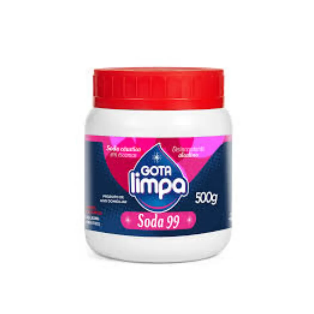SODA CAUSTICA EM ESCAMAS GOTA LIMPA