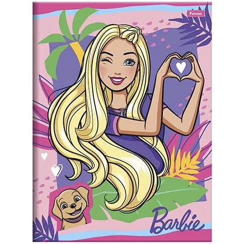 CADERNO BROCHURAO 80F BARBIE - FORONI