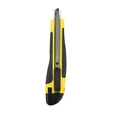 ESTILETE 9MM - PROFISSIONAL C/ CABO EMBORRACHADO