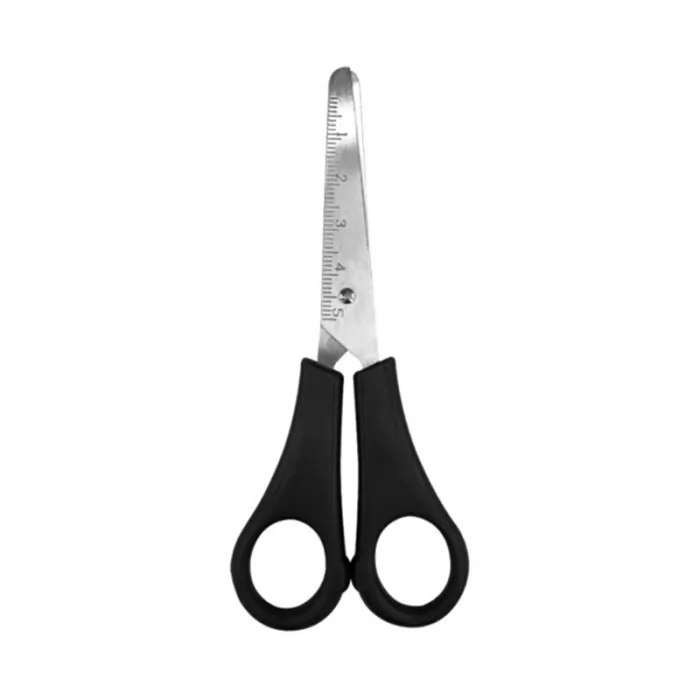 TESOURA ESCOLAR GATTE PRETO 13 CM