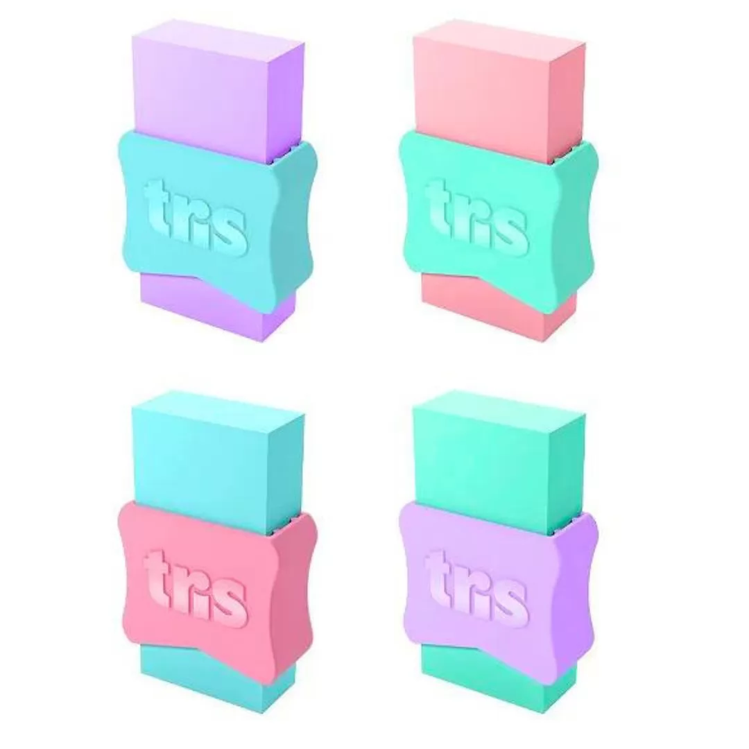 BORRACHA TRIS SCHOOL PASTEL