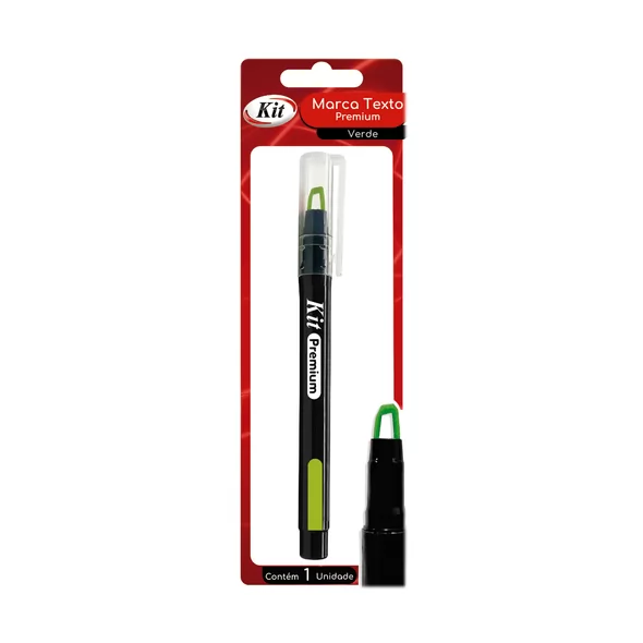 MARCA TEXTO PREMIUM AMARELO UN- KIT