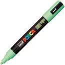 MARCADOR PERMANENTE ATOMICO UNI POSCA PC-5M VERDE CLARO
