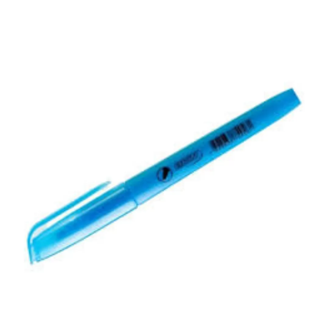 MARCA TEXTO FLUORESCENTE AZUL- BRW