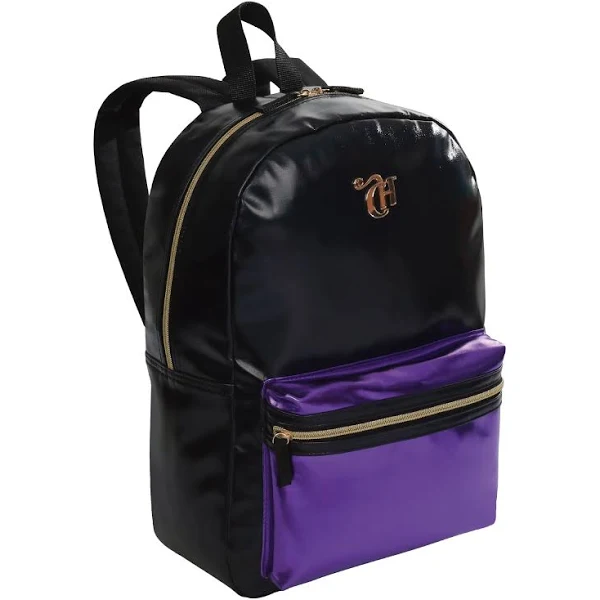 MOCHILA G CAPRICHO HELLO - PRETO E ROXO