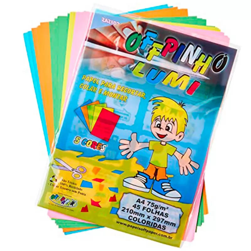 PACOTE OFFPINHO LUMI 75G A4 45 FLS