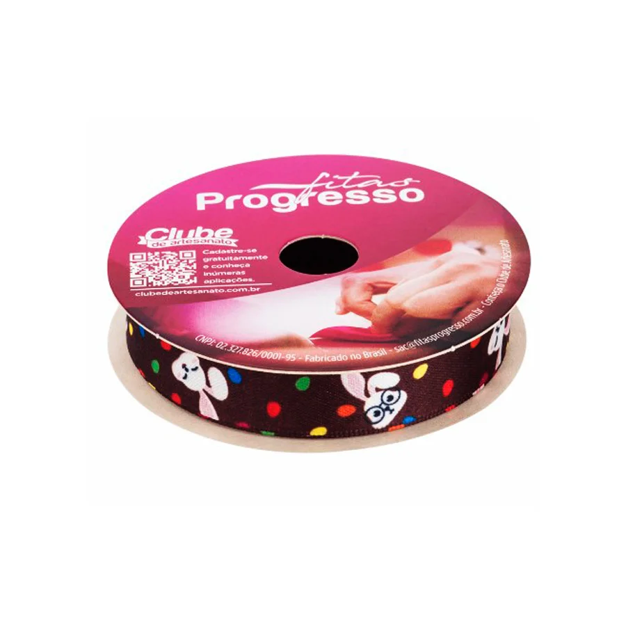 FITA CETIM PASCOA 15MMX10M COELHOS LUDICO - PROGRESSO