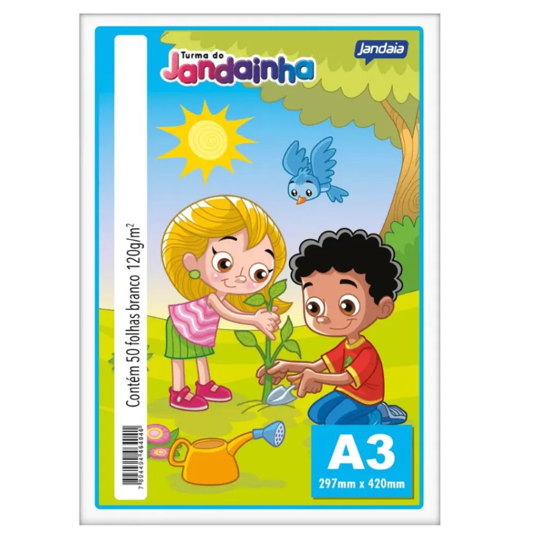 JANDAINHA BRANCO 120G A3 C/50 FLS