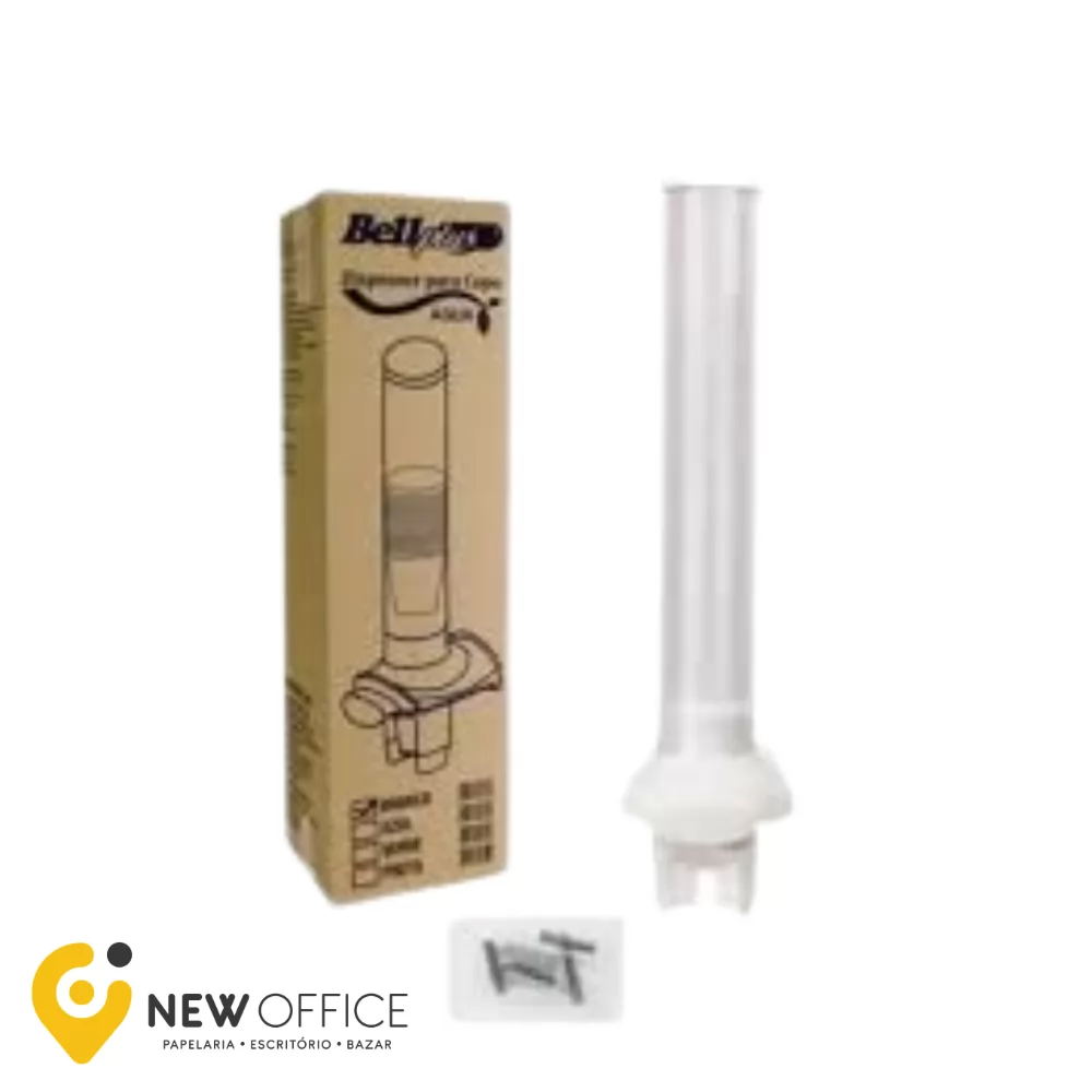 DISPENSER BRANCO PARA COPO 200ML - BELL PLUS