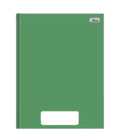 CADERNO BROCHURA 1/4 PEPPER VERDE 80FLS- TILIBRA