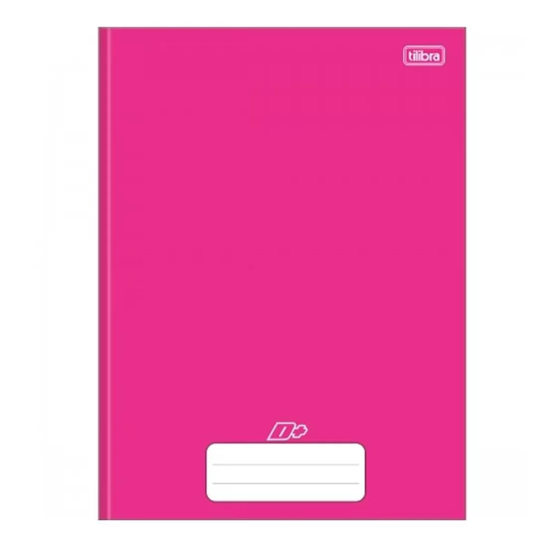 CADERNO BROCHURA D+ ROSA 96FLS