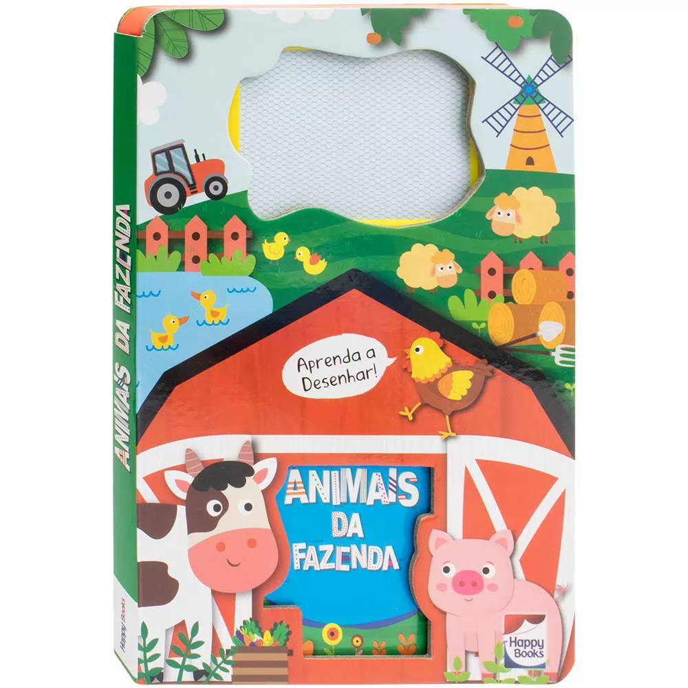 LIVRO-LOUSA MAGICA! ANIMAIS DA FAZENDA