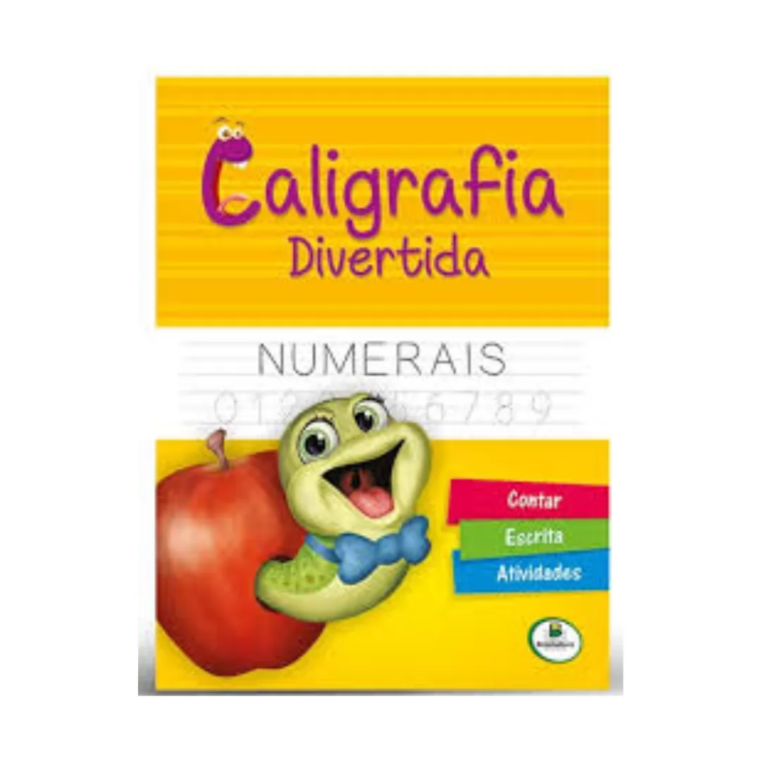 APRENDA EM CASA CALIGRAFIA DIVERTIDA: NUMERAIS