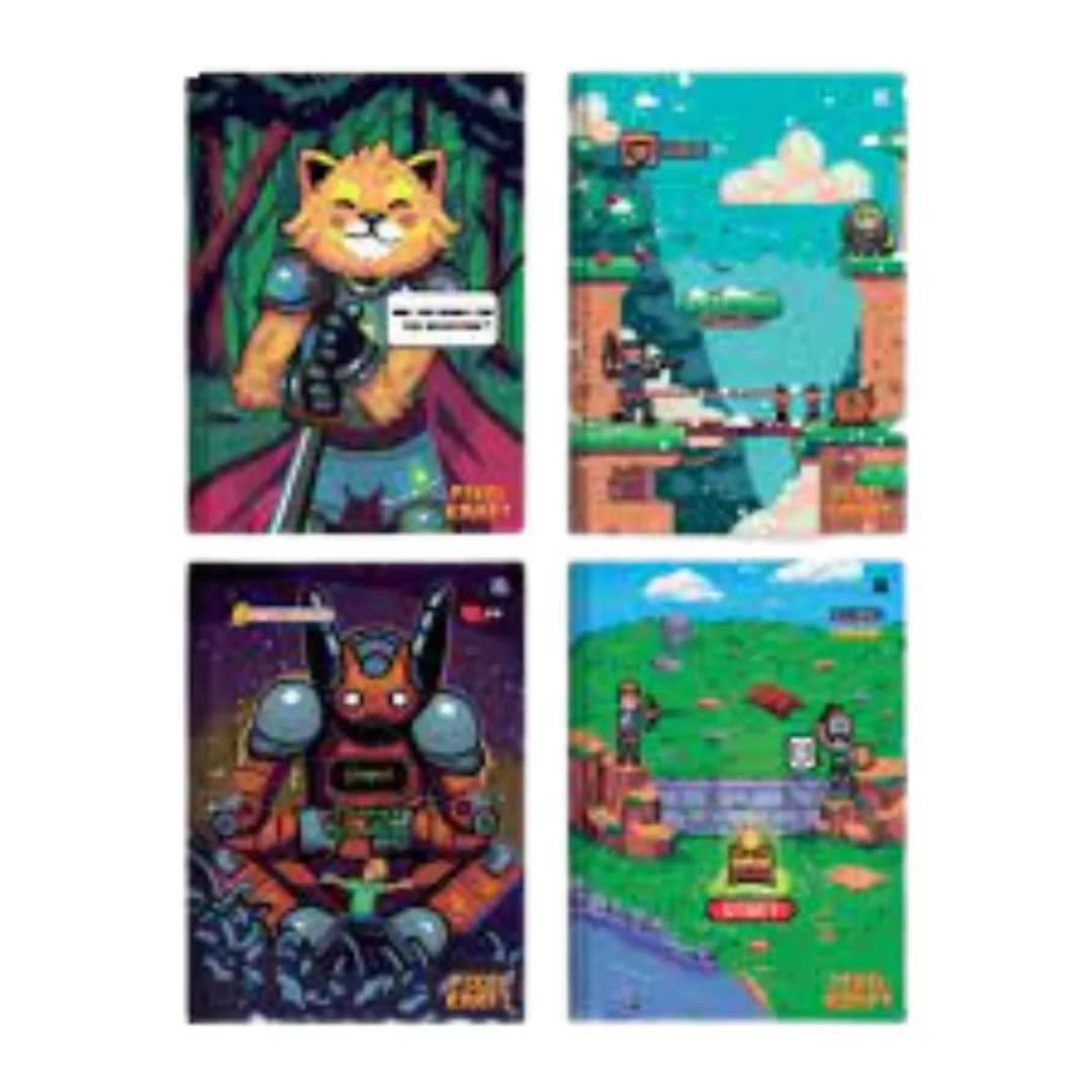 CADERNO BROCHURA 1/1  80F  PIXEL-SÃO DOMINGOS