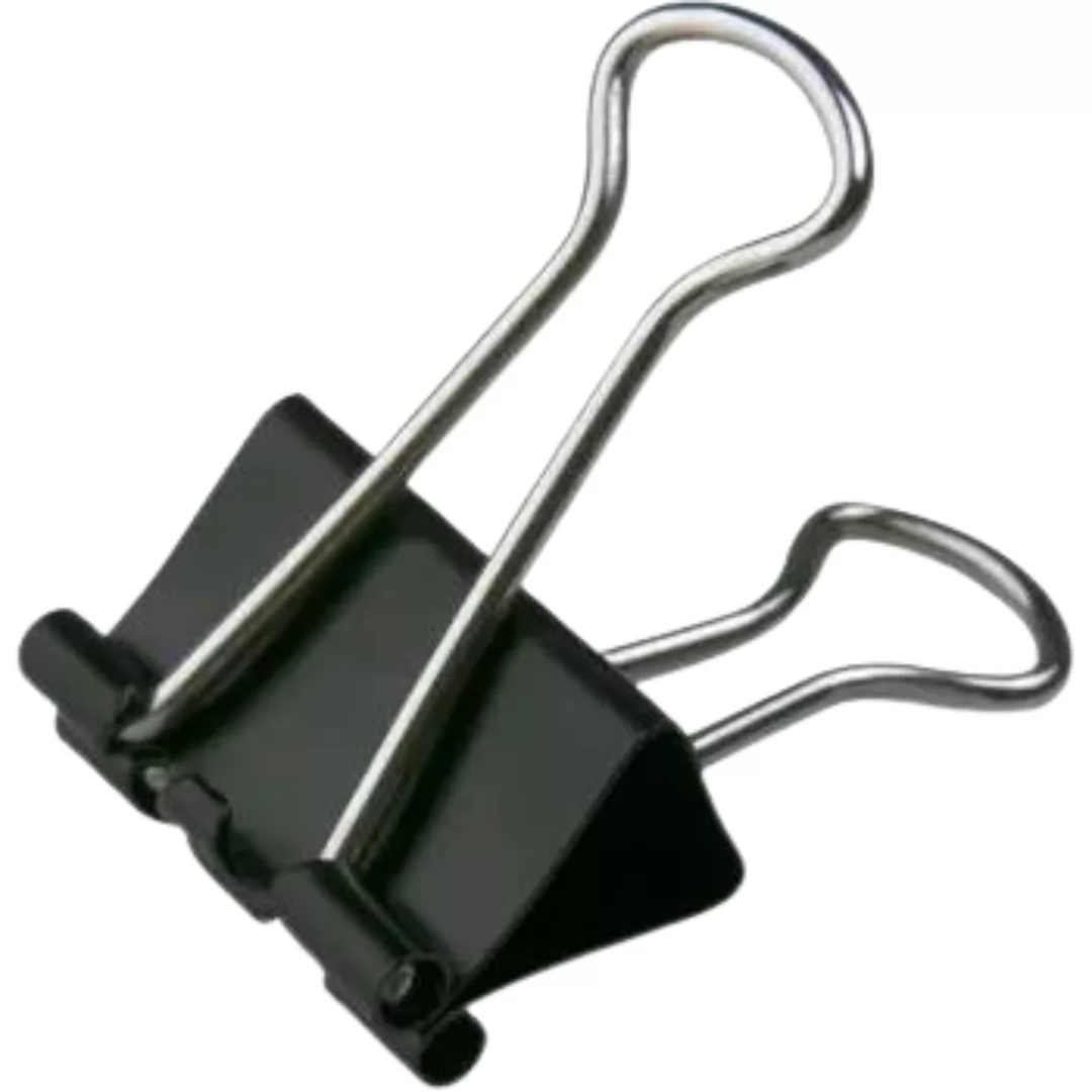 PRENDEDOR PAPEL BAZZE 41MM PRETO