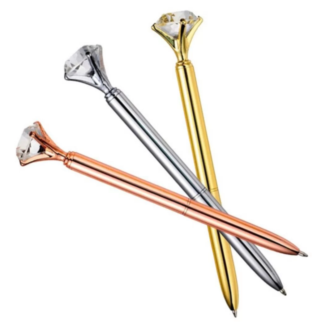 CANETA METÁLICA ESFEROGRÁFICA 1.0 MM DIAMON- BRW