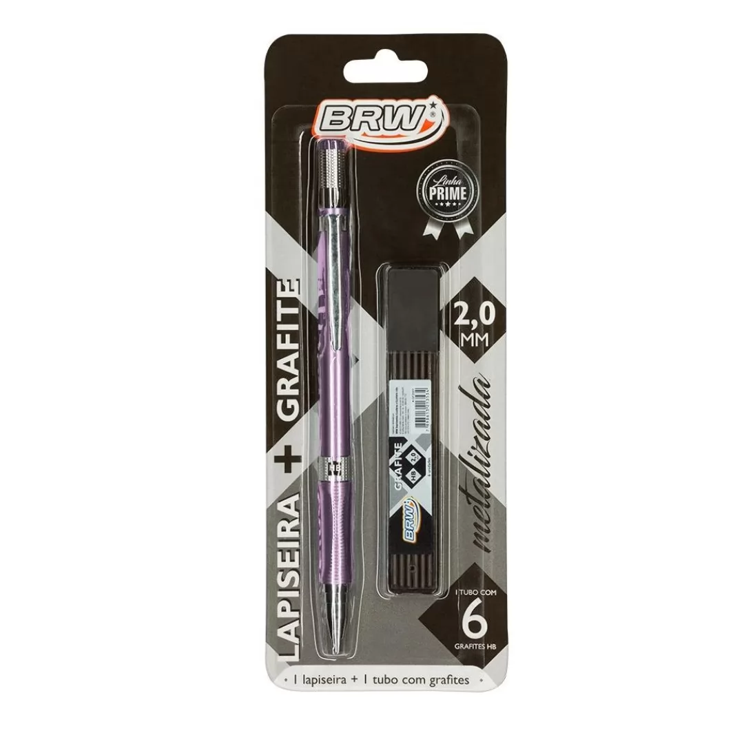 LAPISEIRA 2.0MM COM GRAFITE COR ROSA- BRW