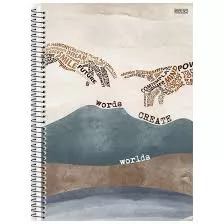 CADERNO UNIVERSITÁRIO  1M 80F WIND - SÃO DOMINGOS