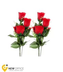FLOR ARTIFICIAL PLASTICAS (ROSAS)