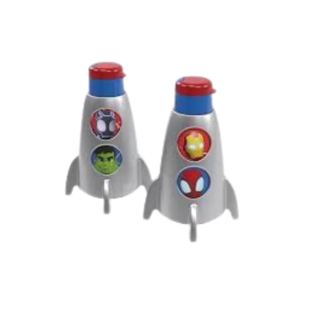 GARRAFA FOGUETE SPIDEY 320 ML- PLASÚTIL
