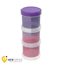 CONJUNTO ORGANIZADOR ROSCA FITNESS FEMI 3 PCS- PLASÚTIL