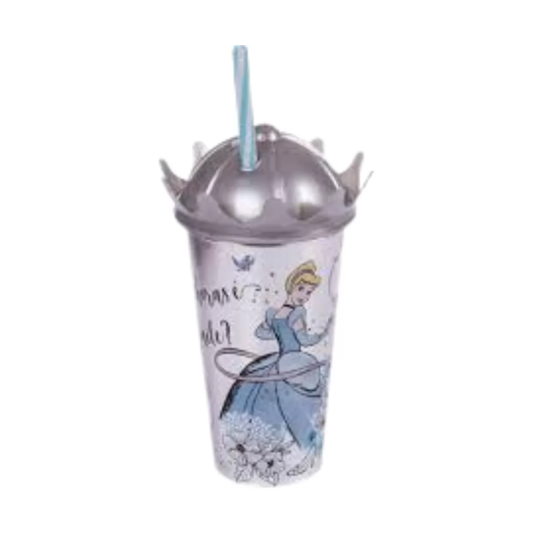 COPO COROA CINDERELA 500 ML-PLASÚTIL
