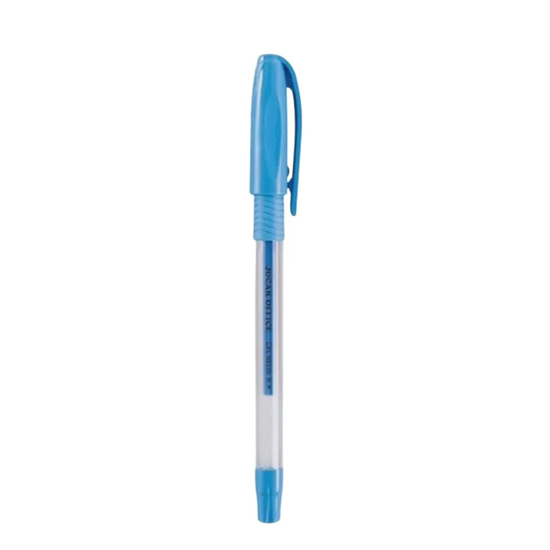 CANETA ESFEROGRÁFICA 1.0MM AZUL NEON- JOCAR OFFICE