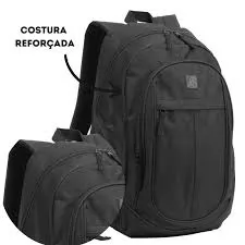MOCHILA ADULTO UNISSEX TAMANHO 48X34X13CM