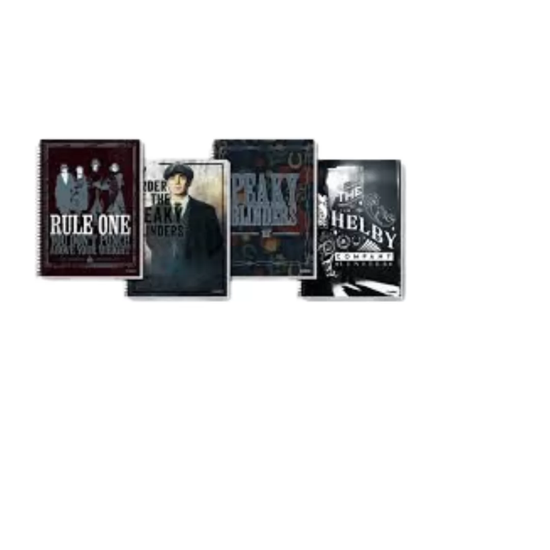 CADERNO UNIVERSITÁRIO 1M 80 FLS PEAKY BLINDERS- CREDEAL