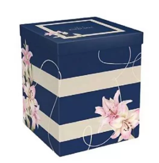 CAIXA CUBO 15X15X18CM ESTAMPA GLAMOUR