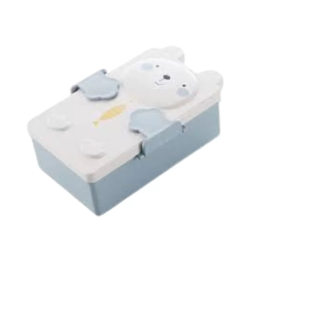KIT MARMITA COM 2 TALHERES (COLHER E GARFO) DE PLASTICO PP 3 PECAS - INTERPONTE