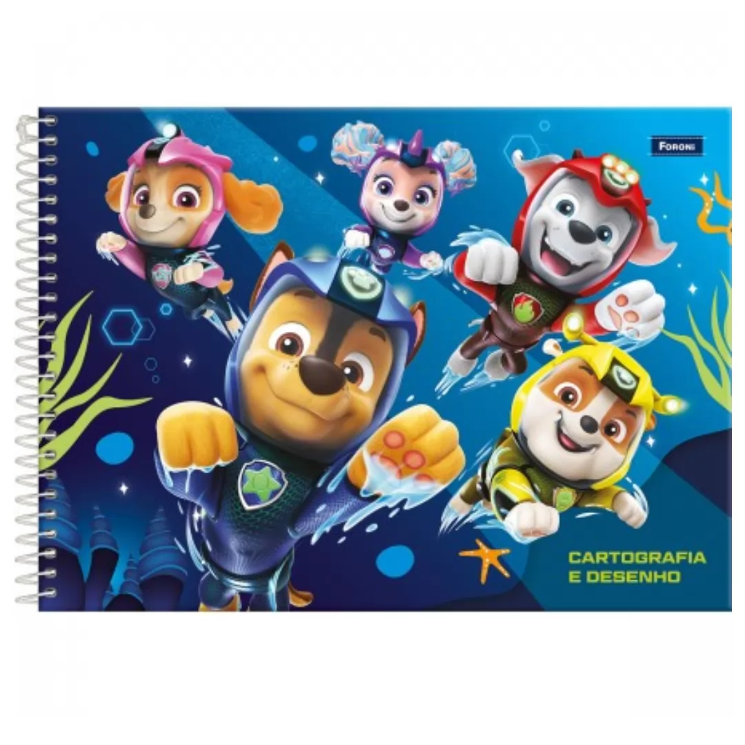 CADERNO CARTOGRAFIA 80F PATRULHA CANINA